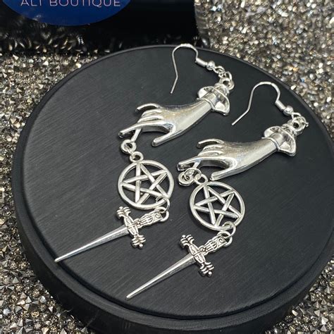 Level Up Your Witchy Aesthetic with Earrings from eBay